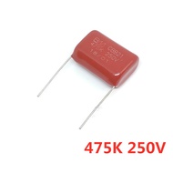 5Pcs CBB Capacitor 475K 250V 475 4.7Uf CBB21 CBB22 Metallized Polypropylene Film Capacitor Pitch 25M