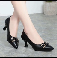 Sepatu pantofel heels pump shoes-sepatu kerja wanita heels 5cm