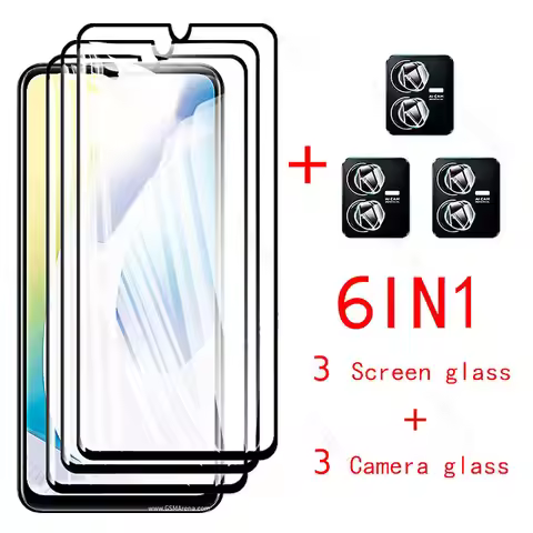 For Vivo Y22 Screen Protector Screen Protectors Tempered Glass for Vivo Y20 Y20i Y21 Y21s Y22s Y53s 