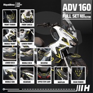 Hayaidesu Honda ADV 160 Full Set Body Protector Cover