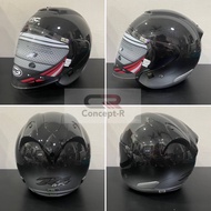ARC Ritz Helmet Two Tone ARC Ritz 2 Tone Black/Silver