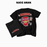 ARSENAL CLUB CHILDREN'S T-SHIRT ARSENAL THE GUNNERS ARSENAL CHILDREN'S CLOTHES SOFT MATERIAL UNISEX