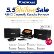 [SG] Powerhouse Cinematic Home Karaoke System with Touchscreen Jukebox KTV System Karaoke Box