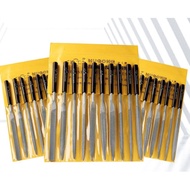 5 * 180mm * 10pcs Flat Small File Assorted File Triangular File Semicircular File Flat Round Plastic