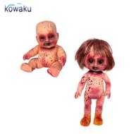 [vsrhkq] Haunted Doll Halloween Terrifying Doll Horror Decoration Haunted House Props Halloween Scar