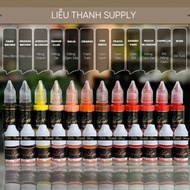 Mực Light Yumi phun xăm chuyên phun mày môi mí mực Yumi phun xăm hữu cơ Light Bám Màu Nhanh Bong Đậm