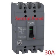 DISC PRICE - SCHNEIDER MCCB NFB Breaker EZC100F EZC 100F 3P 30A 30 a EZC100F3030 10kA
