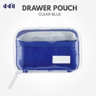 HOBONICHI Drawer Pouch Pocket - Clear Blue