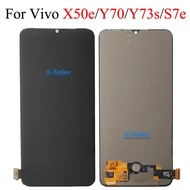 AMOLED/TFT 6.4 inch for Vivo x50e Vivo Y70 Vivo y73s Vivo s7e v1930 LCD display screen touch digitiz