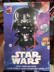 Hot Toys 星球大戰 Balloon Cosbi Bobble-Head Collection 確認款 黑武士