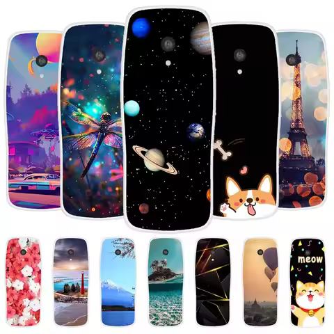 For NOKIA 3210 2024 Case Original Soft Silicone TPU Phone Cases Back Cover For TA-1543 TA-1545 Fashi