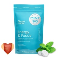 NeuroGum Energy Caffeine Mints,Caffeine Mint Supplement -90 PCS