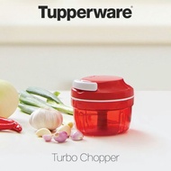 Tupperware Turbo Chopper 300ml - Multi Purpose Slicer Grater Cutter Pemotong Parut Slicer Pelbagai Guna - Red