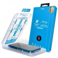 hoda - iPhone 14 Pro (6.1") 抗藍光滿版玻璃保護貼(附無塵太空艙貼膜神器/自已貼極容易)
