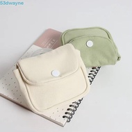 DWAYNE Student Simplicity Wallet, Solid Color Card Organizer Mini Portable Coin Purse, Small Lipstic