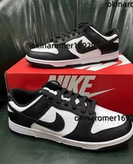 Nike經典黑白熊貓低幫板鞋