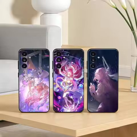 Honkai Star Rail Cyrene Phone Case For Samsung Galaxy A13,21s,22,31,32,52,53,71,72,73,Soft Black Cov