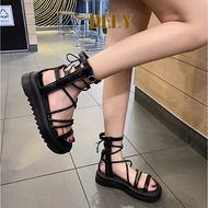 [QC-TYPE 1] - Women's Warrior Shoes 4Cm Sole Dely Shoes - Women's Warrior Sandal High Neck Thin Stra