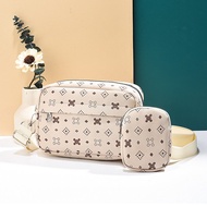 【New】Womens Messenger Bag Fashionable Retro Shoulder Bag Classic Old Pattern Pattern Design Womens b