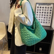 GUADALUPE Cloud Tote Bag, Nylon Large Capacity Cloud Shoulder Bag, Fashion Korean Ins Style Crossbod