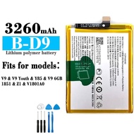 For VIVO V9 V9 YOUTH Y85 1851 Z1 V1801A0 Battery B-D9 Battery Repair Replacement Parts