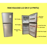 CUSTOM LG-GNV Refrigerator Shelf (2 Doors)