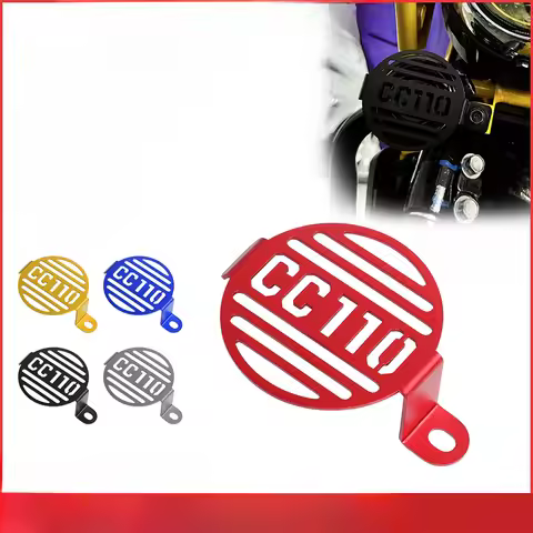 Motorcycle Horn Decorative Cover For HONDA Cross Cub 110 CC110 Aluminum Alloy Modification Accessori