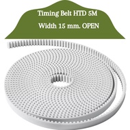 Timing Belt HTD5M (PU) W15mm. OPEN = 10 Meters