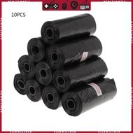 STA 150 Count Dog Poop Bags Black Waste Bag Leak-proof Dog Waste Bags 8 7 x12