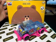 รถTamiya Brown Racer Mini 4WD FM-A Let's & Go รถทามิย่าแรงๆ
