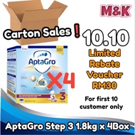 AptaGro Step 3 / Step 4 1.8kg x 4 Box exp:10/2024