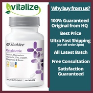 (Exp: July 2026) Ostenutrix (New Ostematrix - More Vitamin D3) 120 Tablets - Calcium Kalsium - [100%