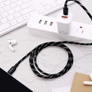 GARMMA Type-c to Type-c 60W快充編織傳輸線-黑色