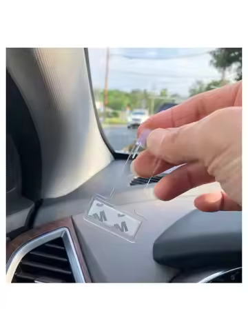 2pcs Car Parking Ticket Holder Clip Sticker for Jaguar XF XFL XE XJ XJL F-Pace F pace fpace X761 XJ6