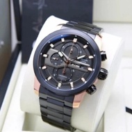 jam tangan pria original ALEXANDRE CHRISTIE AC6559MC ROSEGOLD BLACK