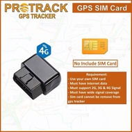 Protrack GPS Tracker PT09F 4G OBD2 Plug & Play Easy Installation