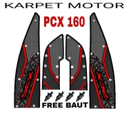 Pcx Karpet Motor Pcx 150 / Karpet Pcx 160 / Pijakan Kaki Pcx / Alas Kaki Pcx