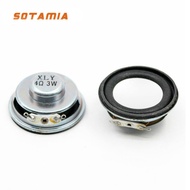 HM SOTAMIA 2Pcs 40MM 50MM Mini Portable Sound Speakers 4 Ohm 3W 8 Oh