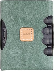 MITER CASE for Chord Mojo 2, Handmade Italy Pueblo Leather Cover (Mojo 2 Single Dark Green)