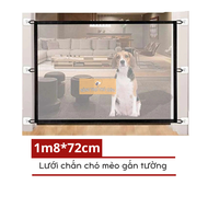 Tấm Lưới Chắn Cửa - Hàng Rào Lưới Ngăn Chó Mèo (Có Thể Gấp Gọn) - [Nông Trại Thú Cưng]