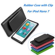 Soft TPU Case for iPod Nano 7G Rubber Protective Cover for MP3 Player – Shockproof Anti-Slip Skin wi