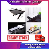 TV Box Top Shelf Storage Bracket Stand Monitor Wall Mount Rack Plastic Organizer Desktop For Home