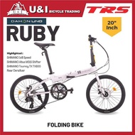 DAHON UNO RUBY 20"  SHIMANO 8 Speed Aluminum Folding Bike / Basikal Lipat / Foldable Bike