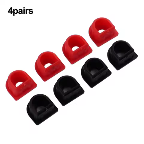 8pcs Waterproof Plug Cap FOR Anderson Plug Cable 50/120/175/350A Gland Inserts RED&BLACK Plugs Cap F