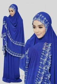 [Shop Malaysia] MEGA SALEEKUNG DOUBLE LACE SITI ZAINAB