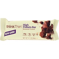 [USA]_Diet Aids 2Pack! Think Products Thin Bar - Brownie Crunch - Case of 10 - 2.1 oz
