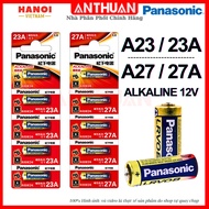 Panasonic A23 / A27 Battery 12V High Quality Genuine Battery 23A 27A LRV08 pack of 5 car keys, rolli