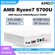 AMD Ryzen7 5700U/Ryzen5 5500U/Ryzen3 5300U DDR4 NVME PCIE3.0 Office/Home Gaming MINI PC