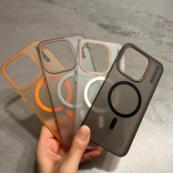 Casing for vivo iQOO 12 Pro 5G iQ00 iQOO12Pro V2329A Phone Case Wireless Fast Charging Magnetic Adso