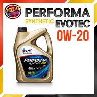 PTT PERFORMA SYNTHETIC ECO CAR 0w-20 ( ขนาด 3 ลิตร ) น้ำมันเครื่องสังเคราะห์แท้ 100%